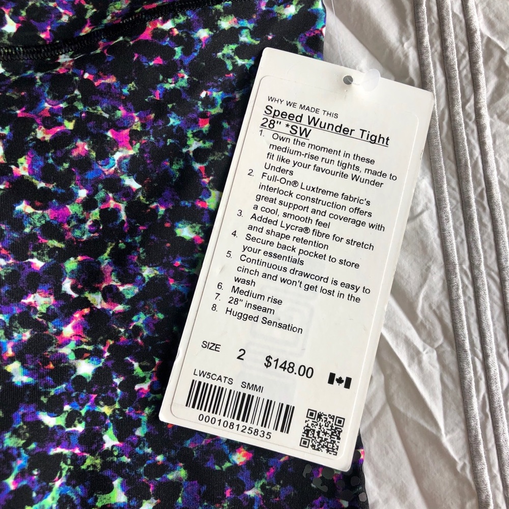 lululemon Speed Wunder Tight 28” *SW 2019 Size 2. - Picture 1 of 4